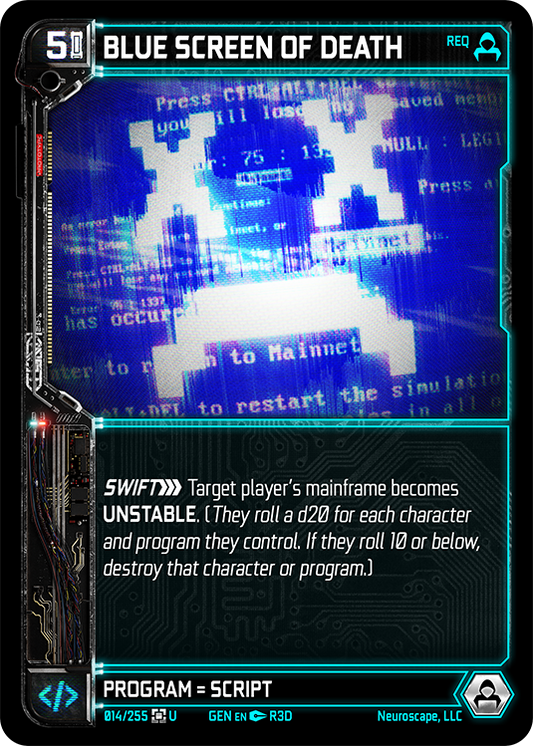 Blue Screen of Death