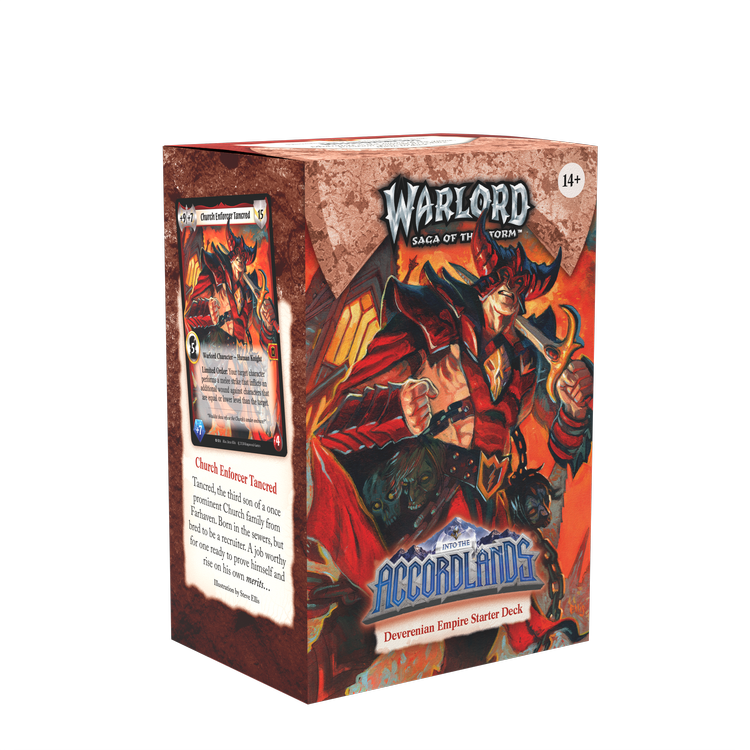 Warlord: Saga of the Storm Into the Accordlands Starter Deck