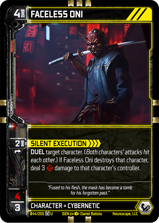 Faceless Oni