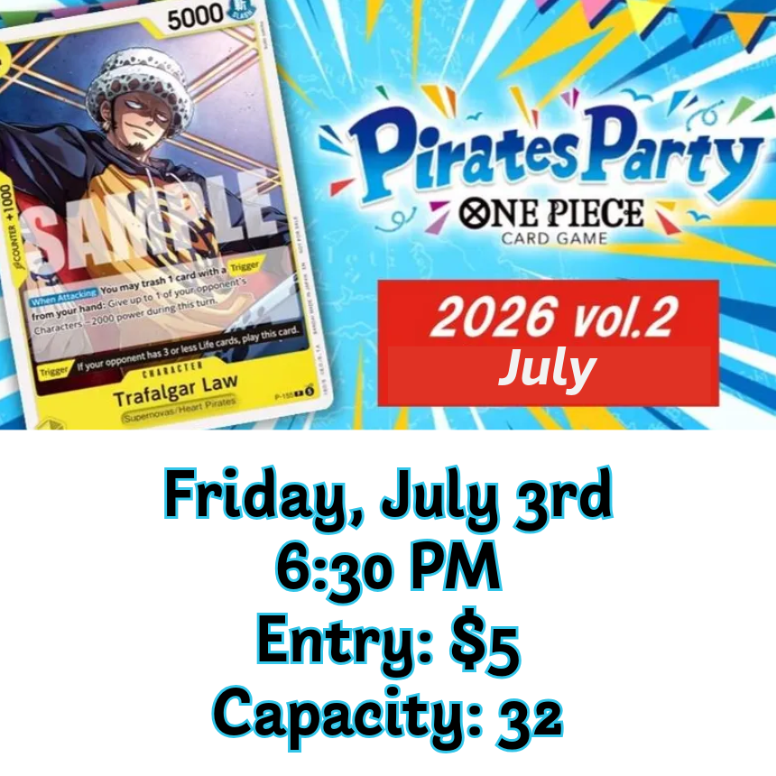 7/3 OP Pirate Party Vol. 2 Event Entry