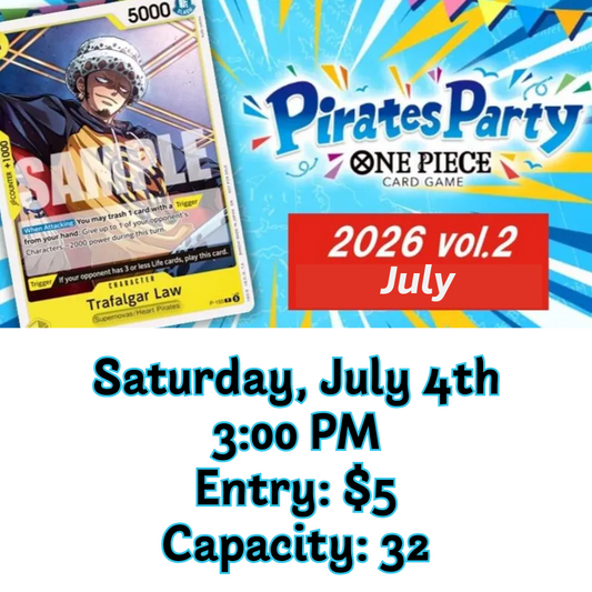 7/4 OP Pirate Party Vol. 2 Event Entry