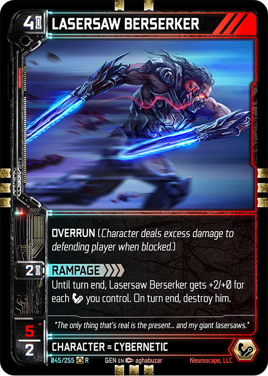 Lasersaw Berserker