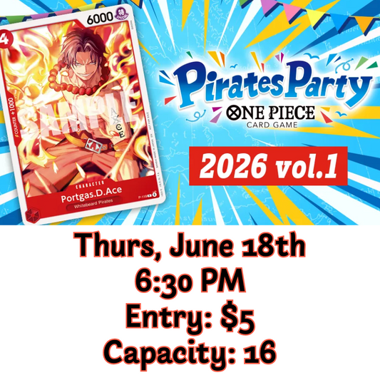 6/18 OP Pirate Party Vol. 1 Event Entry