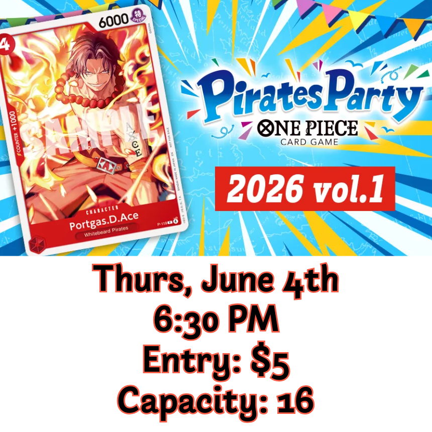 6/4 OP Pirate Party Vol. 1 Event Entry