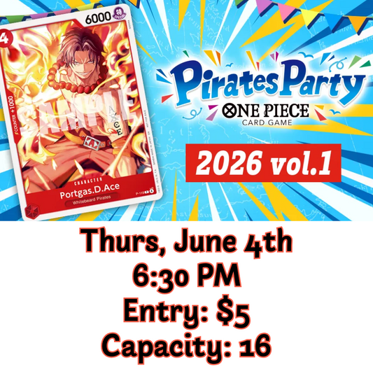 6/4 OP Pirate Party Vol. 1 Event Entry