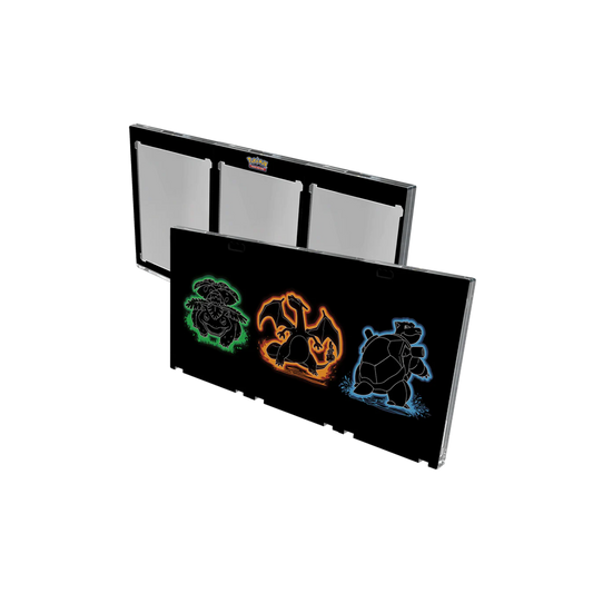 Neon Kanto ONE-TOUCH EDGE 3-CARD for Pokemon by Ultra Pro